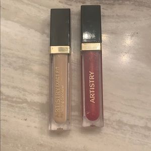 artistry Makeup - Artistry lipstick and eye correcting with light artistry Makeup - Artistry lipstick and eye correcting with light
